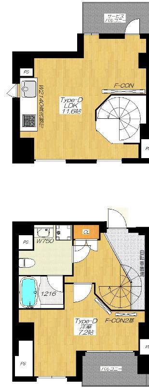 ラジエーションコートの間取り