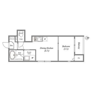 ブランテール深江橋の間取り