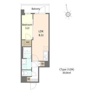 Alivis緑橋の間取り