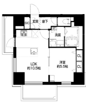 La CASA 石ケ辻の間取り