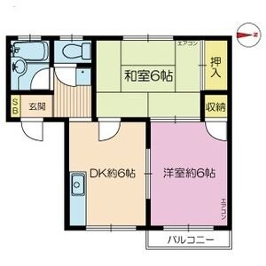 メゾン・ミモザの間取り