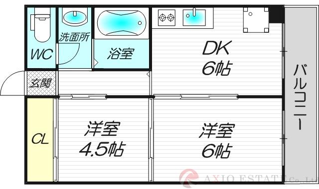 第2エクセルハイツの間取り