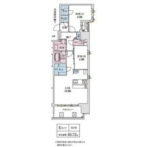 スプランディッド本町グランの間取り
