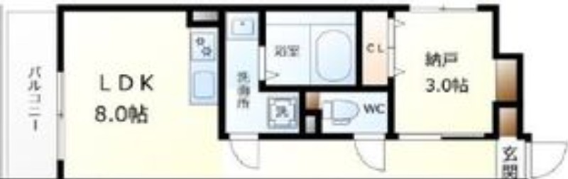S-MOVE大阪鶴見の間取り