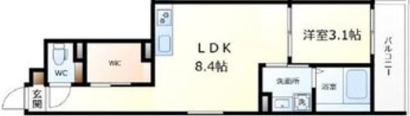 S-MOVE大阪鶴見の間取り