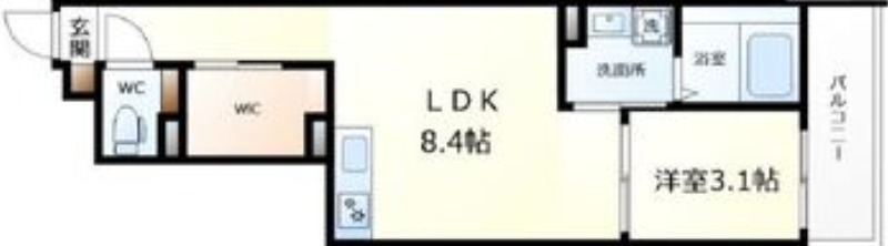 S-MOVE大阪鶴見の間取り