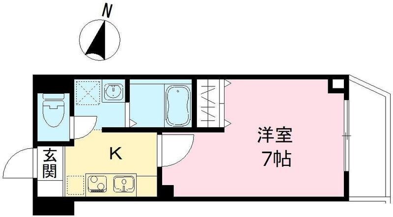 みおつくし城北の間取り