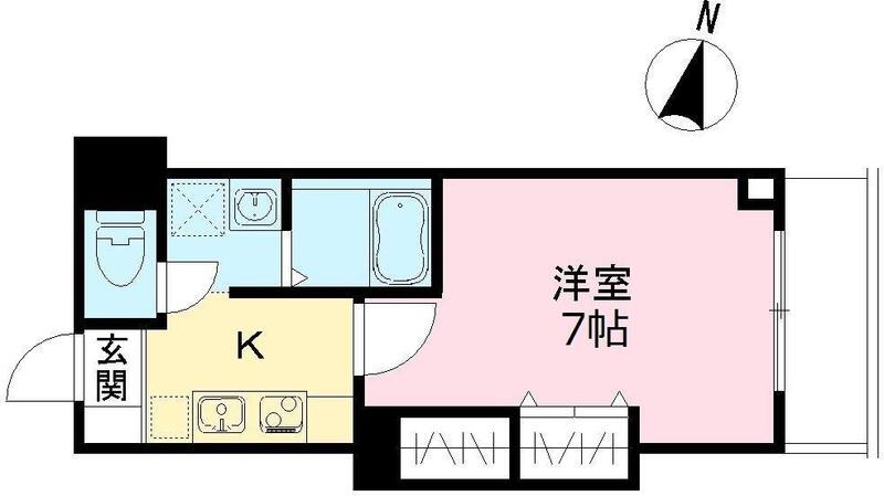みおつくし城北の間取り