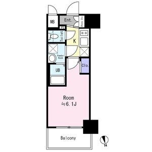 エスリード難波AGREAの間取り