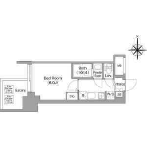 コンフォリア・リヴ大阪本町の間取り