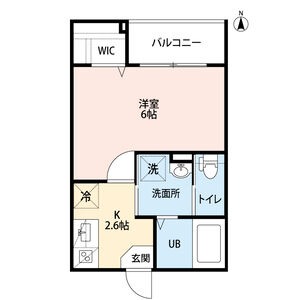 CLOUD 放出(クラウド ハナテン)の間取り