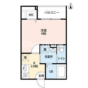 CLOUD 放出(クラウド ハナテン)の間取り