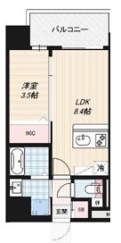 Luxe玉造南の間取り