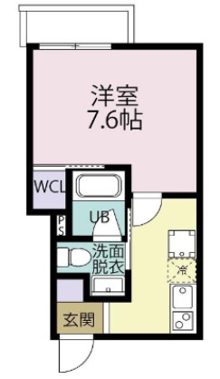 ジュブリーユ京橋の間取り