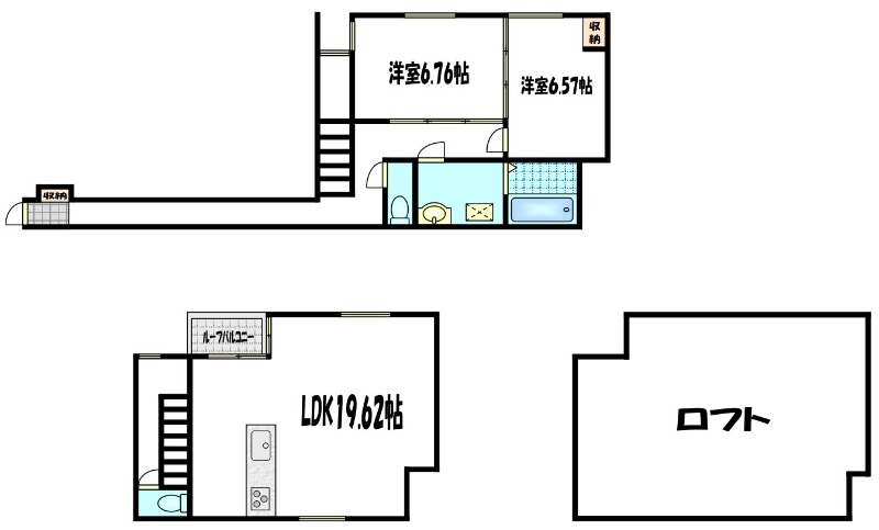 THE AZALEAの間取り