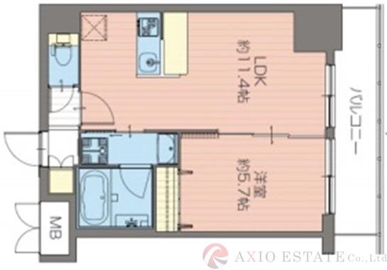 ORSUS新大阪の間取り