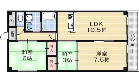ルミエール・チヨの間取り