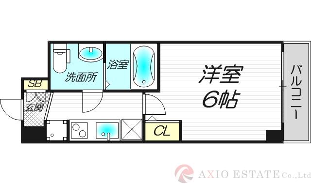 SEST新大阪の間取り