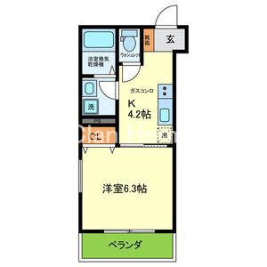 PROSPER COURT 緑橋の間取り