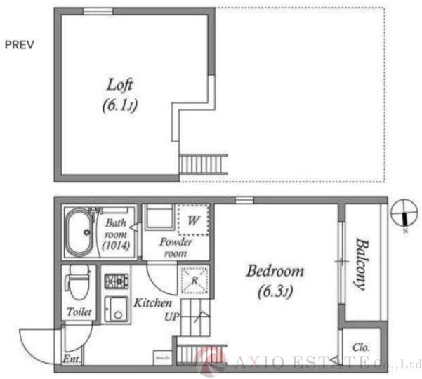 ハーモニーテラス加島の間取り