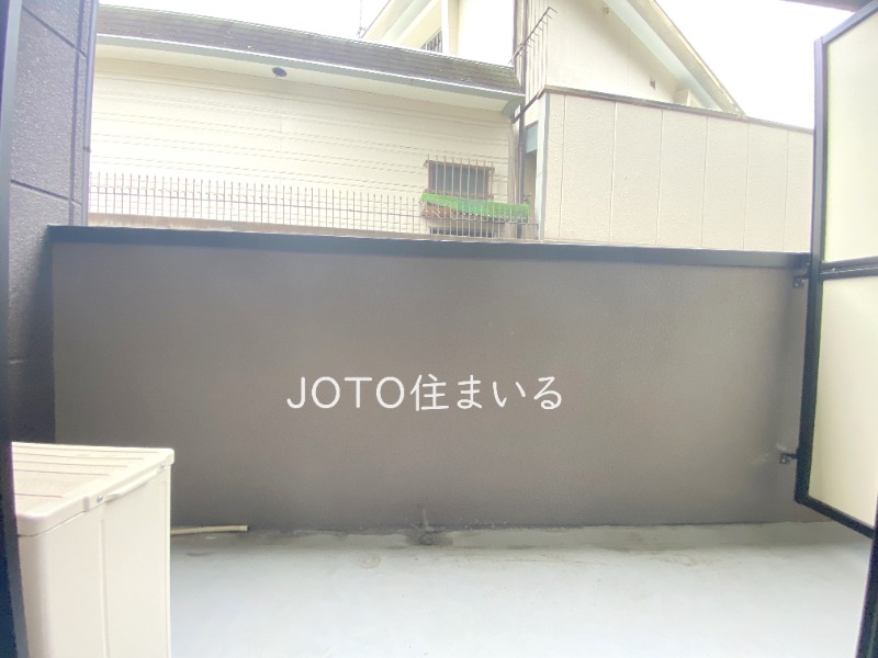 12/25 バルコニー