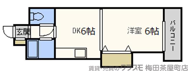 西中島の完工年月(1985年1月)築の賃貸マンションの間取り