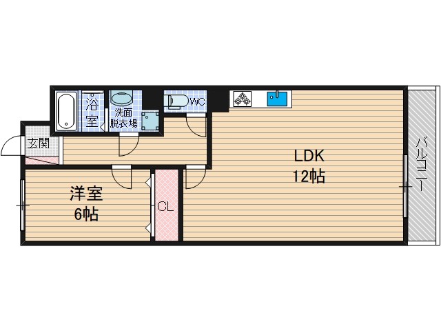 双葉マンションの間取り
