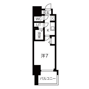 フォーリアライズ天王寺ソリオの間取り