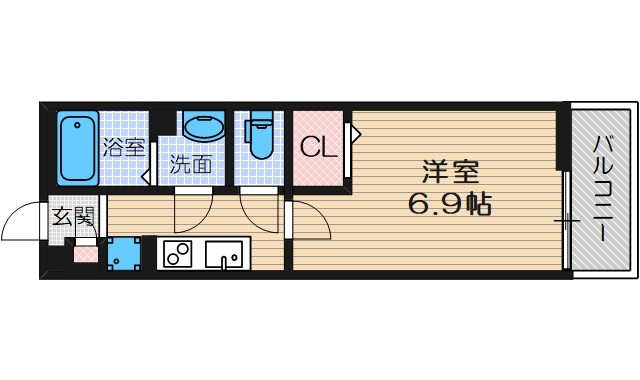 リブリ・千里丘の間取り