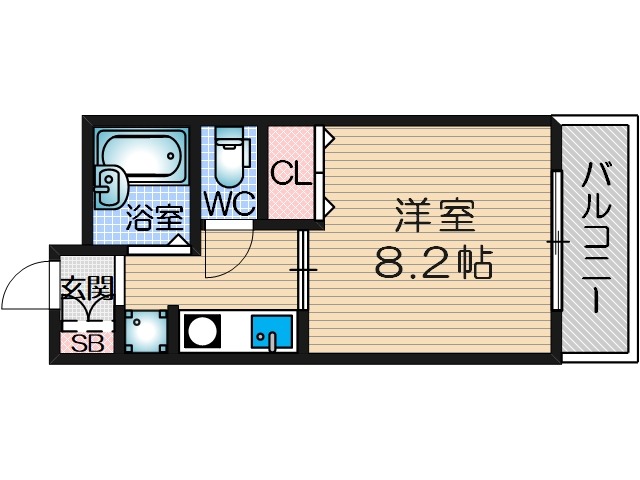 アーバンハイム大空の間取り
