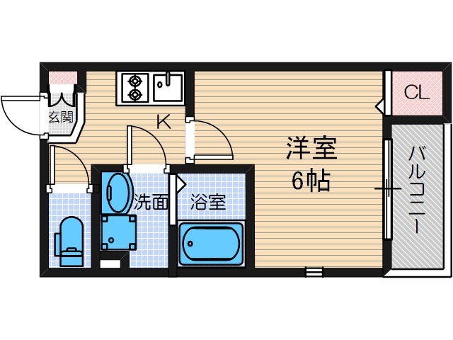 Emia千里丘の間取り