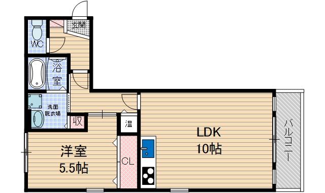 クラシックキューブの間取り