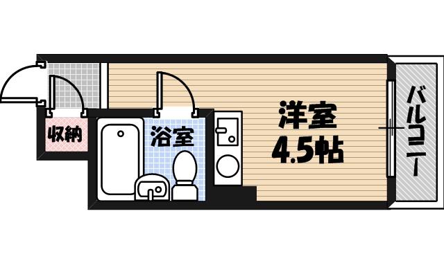朝日プラザアクシス城東の間取り