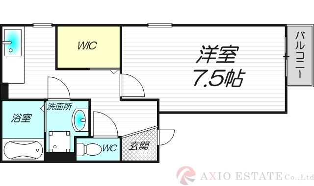 白樺ハイツの間取り