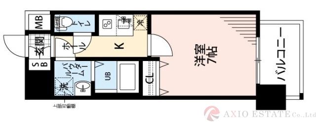 ファーストフィオーレ江坂江の木町パークサイドの間取り