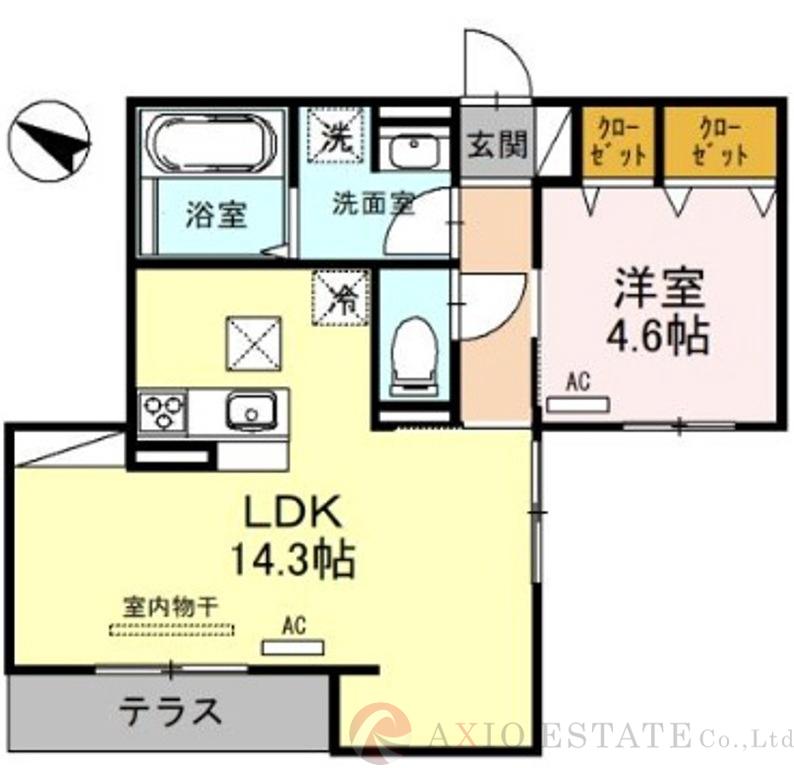 フォーマルハウト新高の間取り