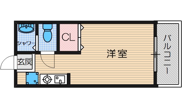 ソレーユ総持寺の間取り