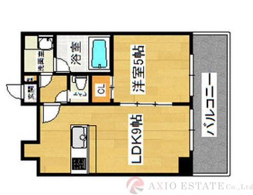 CITY SPIRE十三東の間取り