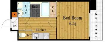 グランシス高井田の間取り