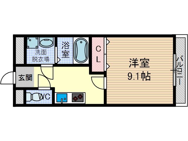 ヴェルジェの間取り