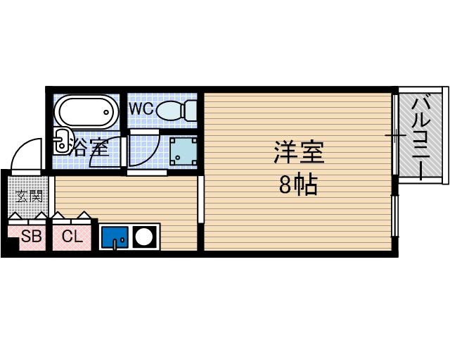 サウスウィングの間取り