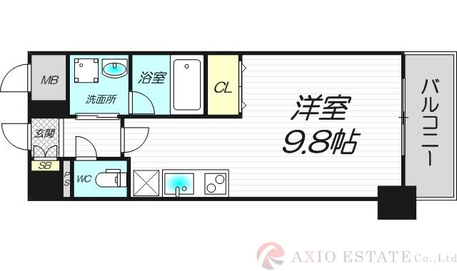東三国の完工年月(2007年9月)築の賃貸マンションの間取り