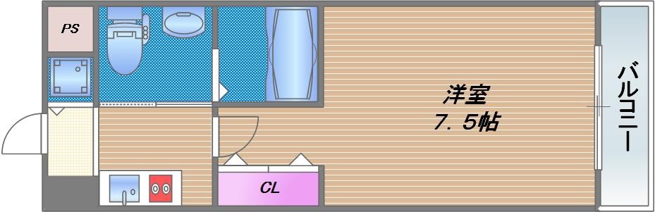 CITY PAL 田島 WESTの間取り