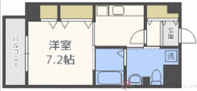 セントアミー東三国の間取り