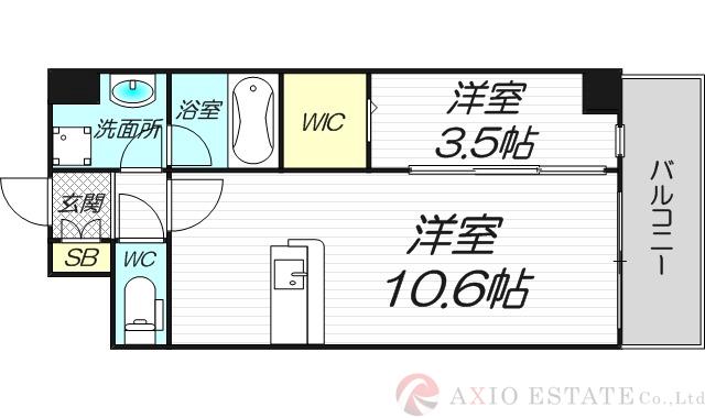 スプランディッドⅨの間取り