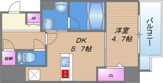GAUDI(ガウディ)の間取り