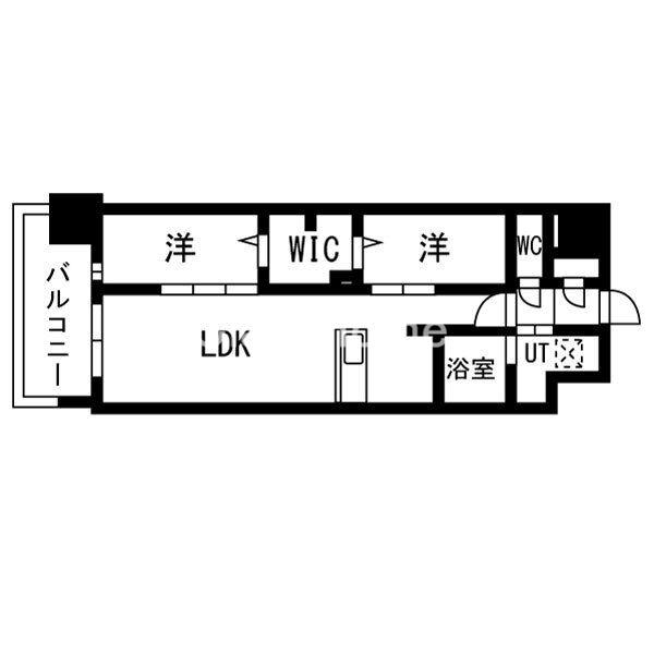 Draw上本町の間取り