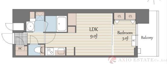 S-RESIDENCE天満橋arの間取り