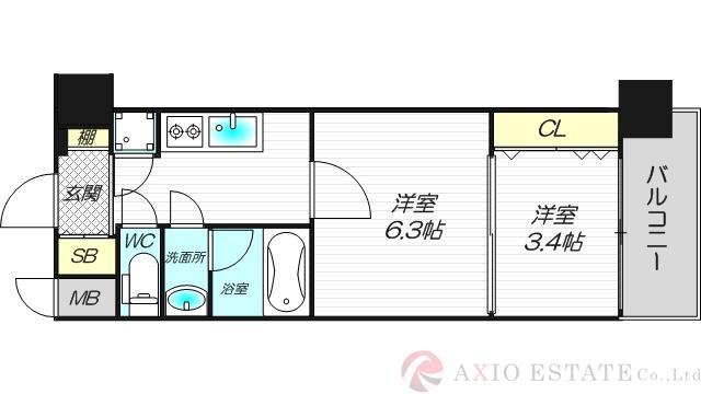 スプランディッドⅧの間取り