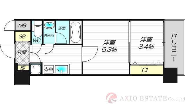 スプランディッドⅧの間取り